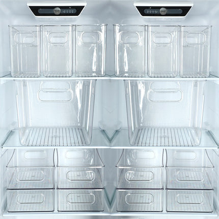 Refrigerator Storage Box Household Thickened Transparent Food Grade Fresh-keeping Box Beverage Multi-style Stackable Vegetable Freezer Box