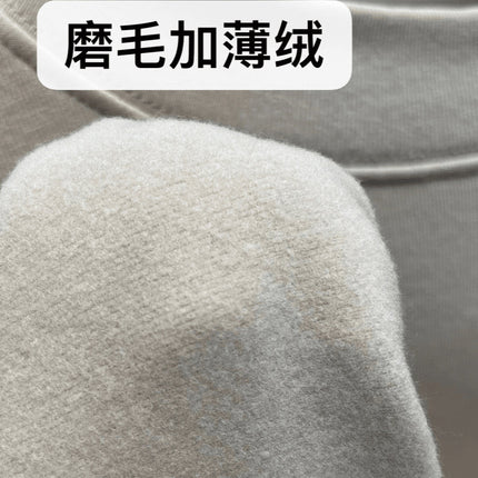 Brushed Thickeneded Small Stand-Up Collar Bottoming Shirt for Women in Spring, Autumn and Winter with Velvet and Thickeneding 2025 New Warm Top for Women