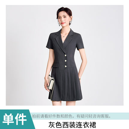 Suit dress Women's Summer Jewelry Store Temperament Professional Workwear Skirt High-class Beauty Salon Temperament Workwear