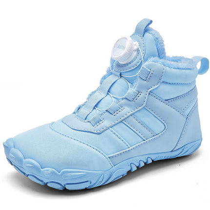 Children's shoes children's snow boots boys and girls short boots thickened fleece-lined winter new baby parent-child boots warm non-slip