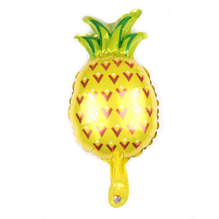 Large Fruit Shape Aluminum Film Balloon Hawaiian Style Glasses Fruit Birthday Party Party Decoration Balloon
