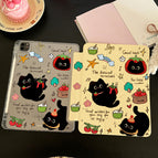 Ipad 11th generation/10th generation【10.9inch】 / Cartoon double-sided painting [9+n-fold multi-angle support] bb113