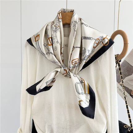 Spring and Autumn New Mulberry Silk Scarf Women's Shawl Scarf