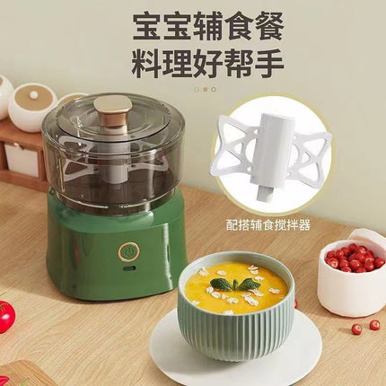 Electric Garlic Beater Stuffing Mashed Meat Garlic Mashed Garlic Household Supplementary Food Garlic Beater Multifunctional Cooking Machine Kitchen Tools