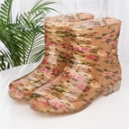 Red Flower [16cm high]-Single shoes / 36