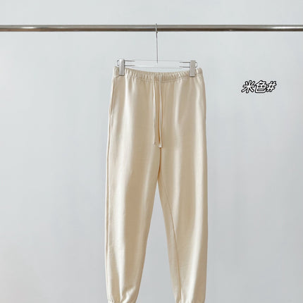 Popular Spring New Dopamine Color Sweatpants Solid Color Versatile Casual Slimming Terry Women's Sports Pants