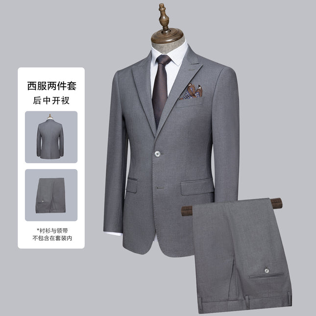 Source Factory Blazer Men's Suit Suit Business Casual Corporate White-Collar Manager Formal Group Order Customization