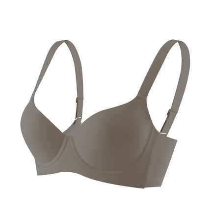 Fanmei plus size bra big chest small chest underwear women's chubby girl Full Cup push up breast collection anti-sagging bra CD