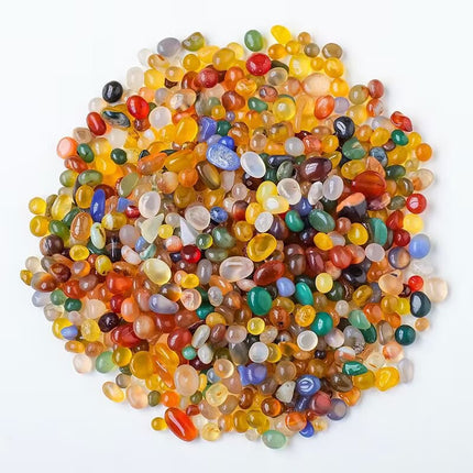 Direct Sales from the Source Factory: Natural Pink, White, Purple, Yellow Crystal Gravel, Green Aventurine, Colorful Fluorite, Energy Demagnetizing Stone, Bonsai Wholesale