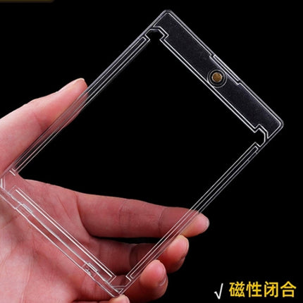 Acrylic Card Holder Strong Magnetic High-Definition Transparent Shell Album Storage Card Film Document Protective Cover Magnetic Card Holder Custom Y