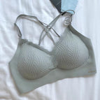 Cross back single underwear gray / S