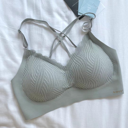 Kissy Series Underwear Traceless Push-up Vest Classic Sling-off Paramelia Non-rimless Bra