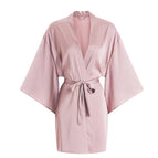 Light pink single robe / S