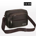 Brown + six zippers (horizontal style)