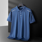 Connecting rod blue [butterfly net polo shirt] / M(recommended 40-50kg )