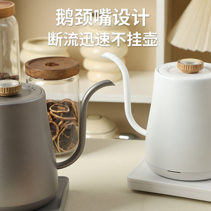 Slender Mouth Electric Household Kettle with Thermometer Coffee Hand Kettle Electric Kettle Electric Coffee Pot