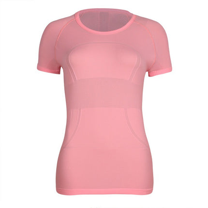 Lulu Original Standard Tech Short-Sleeved 1.0 Breathable Round Neck Women's Slim Sports Top Running Training T-Shirt Yoga Wear