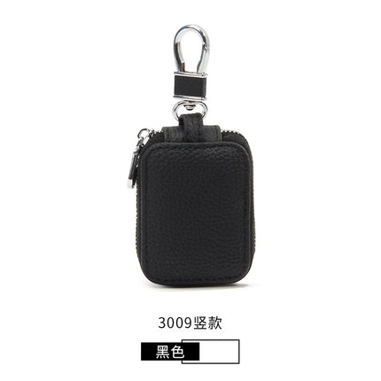 New Genuine Leather Key Case Small Mini Top Layer Cowhide Waist Hanging Key Bag Household Unisex Key Case
