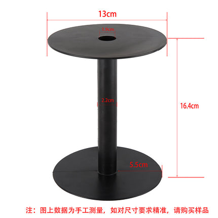 Transparent round spool core spool plastic coil I-wheel winding wire coil barrel wire rope storage tool