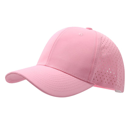 Amazon's Best-Selling Waterproof Quick-Dry Six-Panel Half-Drilled Hard-Top Sports Outdoor Sun-Protection Cap with a Small Face-Slimming Design