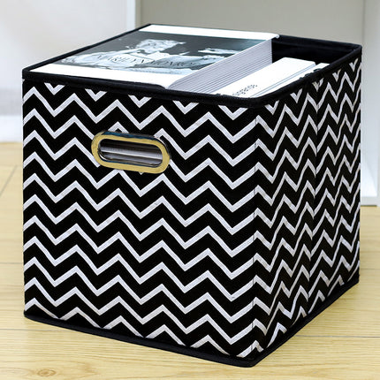 Amazon Coverless Storage Box Fabric Storage Box Foldable Large Clothes Organiser Toy Storage Box Cross Border
