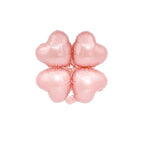 18inch pink four leaf clover