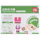 Deli 70559 Pack Book Film (Transparent) 32k-1 Pack 10