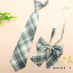 Jk049 gentle knife [tie + collar flower]
