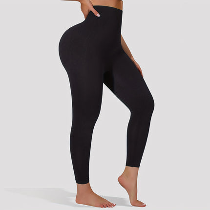 TEMU shein Explosive Body Shaping Yoga Pants High Waist Leg Shaping Pants Cross-border Hot in stock and fast delivery
