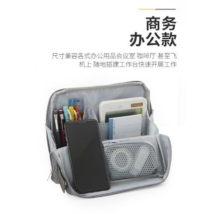 Japan kokuyo HACO Multifunctional Pencil Case Student Simple Practical Business Large Capacity Multi-Layer Storage Bag
