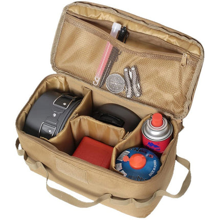 Outdoor Camping Waist Bag, Tableware, Picnic Storage Bag, Military Enthusiast Multifunctional Portable Folding Handbag