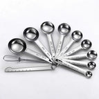 11-piece set (measuring spoon + measuring ruler + egg beater)