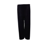 Satin black ice silk nine-point straight floral pants / One size fits all ( 45~85kg )