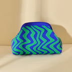 Wave pattern [blue-green] / 30*22*9cm