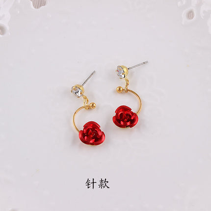 Three-piece set of bridal headdress Korean style Mori style hair band red hair accessories Xianmei hairband toast wedding dress accessories