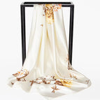 90 silk scarf-Figure 26# / 90*90cm