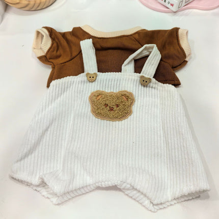 {Only Baby Clothes}25Cm Barcelona Bear Sweatshirt Toy Bear Clothes Skirt Bear Replacement Can Be Sent with Samples and Pictures