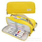 Double-open pencil case [yellow]
