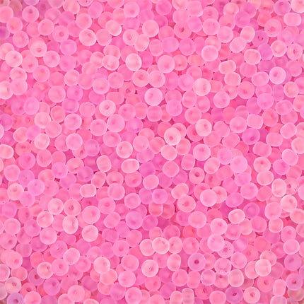 High quality domestic transparent frosted rice beads loose beads handmade DIY bracelet necklace accessories material factory direct sales