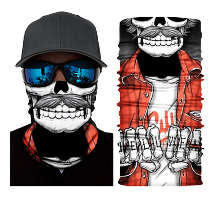 Xun Hui picture series magic scarf printed men's and women's sports multifunctional sunscreen windproof riding mask spot