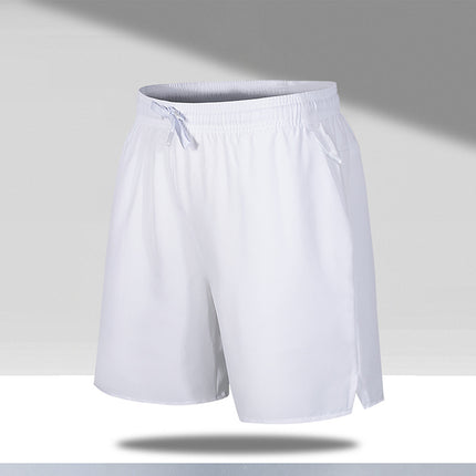 Men's Summer Quick-Dry Loose Five-Point Sports Casual Shorts Thin Cross-Border Ice Silk Beach Shorts Factory Direct Sale