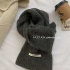 Homemade wool flat panel dark gray