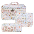 purple stitching / Pencil bag 19*8*6cm