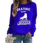 Blue (white font) / S