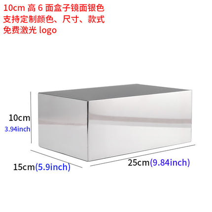 Clothing Store, Shoe Store, and Bag Display Props, High and Low Models, Stainless Steel Shoe and Bag Display Racks, Hot-Selling Cross-Border Items