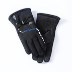 [blue] bamboo gloves