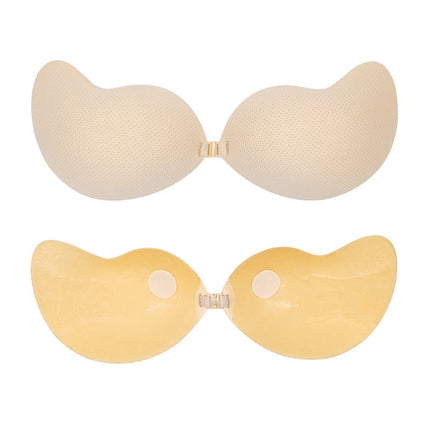 Invisible Silicone Breast Pads, Anti-Exposure, Thickened, Enhancing, Lifting, Breathable, Anti-Bump, Comfortable Nipple Covers