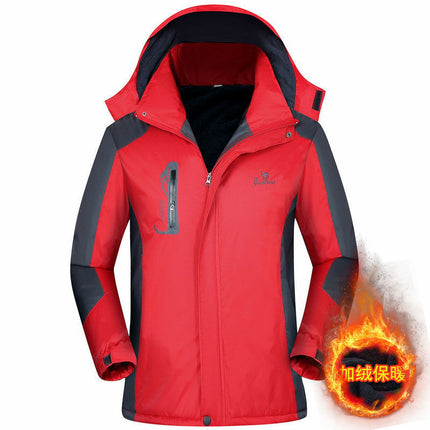 Winter Coat Men's Thickened fleece-lined Cotton Coat Men's Cotton Coat Cotton Coat Work Clothes plus size Jacket Men's Winter Coat