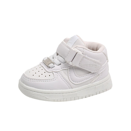 Middle help children's sneaker boys and girls casual board shoes 2024 autumn new non-slip baby shoes toddler shoes