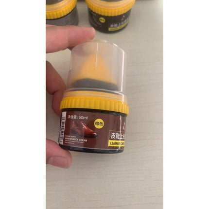 Biaoqi leather shoes Polish sheep oil genuine leather maintenance oil Leather Repair cream care Liquid shoe polish leather shoes beauty cream